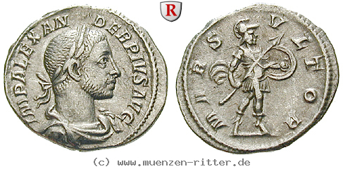 Klicken Sie auf das Bild um es auf Ihrem Rechner zu speichern severus-alexander-denar/73001.jpg
