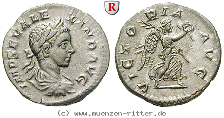 Klicken Sie auf das Bild um es auf Ihrem Rechner zu speichern severus-alexander-denar/75061.jpg