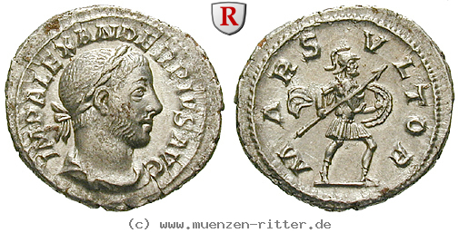 Klicken Sie auf das Bild um es auf Ihrem Rechner zu speichern severus-alexander-denar/79028.jpg