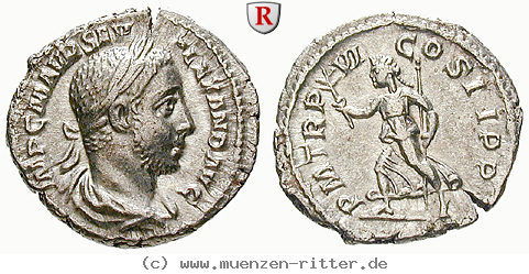 Klicken Sie auf das Bild um es auf Ihrem Rechner zu speichern severus-alexander-denar/87864.jpg