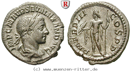 Klicken Sie auf das Bild um es auf Ihrem Rechner zu speichern severus-alexander-denar/91151.jpg