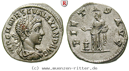 Klicken Sie auf das Bild um es auf Ihrem Rechner zu speichern severus-alexander-denar/94647.jpg