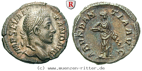Klicken Sie auf das Bild um es auf Ihrem Rechner zu speichern severus-alexander-denar/95554.jpg