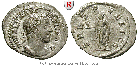 Klicken Sie auf das Bild um es auf Ihrem Rechner zu speichern severus-alexander-denar/95562.jpg