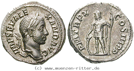 Klicken Sie auf das Bild um es auf Ihrem Rechner zu speichern severus-alexander-denar/erom10445.jpg