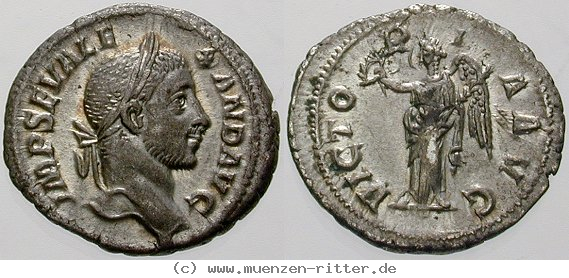 Klicken Sie auf das Bild um es auf Ihrem Rechner zu speichern severus-alexander-denar/l53rom190.jpg