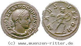 Klicken Sie auf das Bild um es auf Ihrem Rechner zu speichern severus-alexander-denar/rom~abo161.jpg