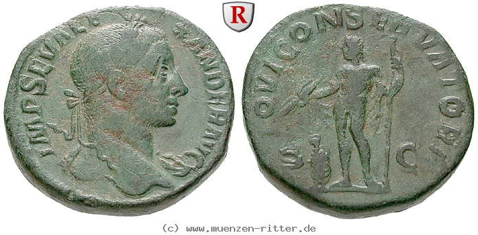 Klicken Sie auf das Bild um es auf Ihrem Rechner zu speichern severus-alexander-sesterz/20621.jpg