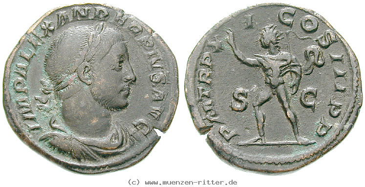 Klicken Sie auf das Bild um es auf Ihrem Rechner zu speichern severus-alexander-sesterz/45209.jpg