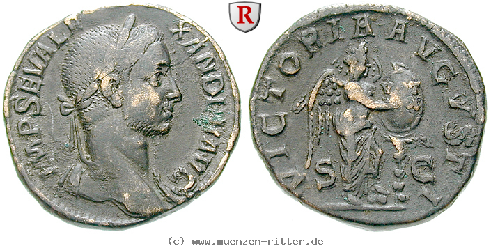 Klicken Sie auf das Bild um es auf Ihrem Rechner zu speichern severus-alexander-sesterz/45218.jpg