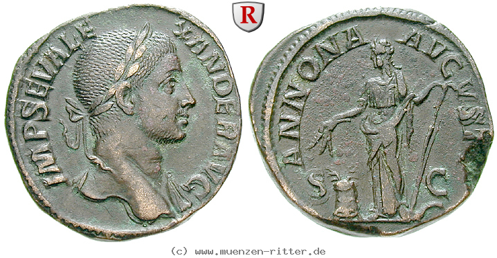 Klicken Sie auf das Bild um es auf Ihrem Rechner zu speichern severus-alexander-sesterz/45220.jpg