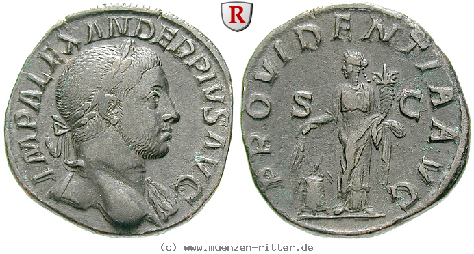 Klicken Sie auf das Bild um es auf Ihrem Rechner zu speichern severus-alexander-sesterz/45223.jpg