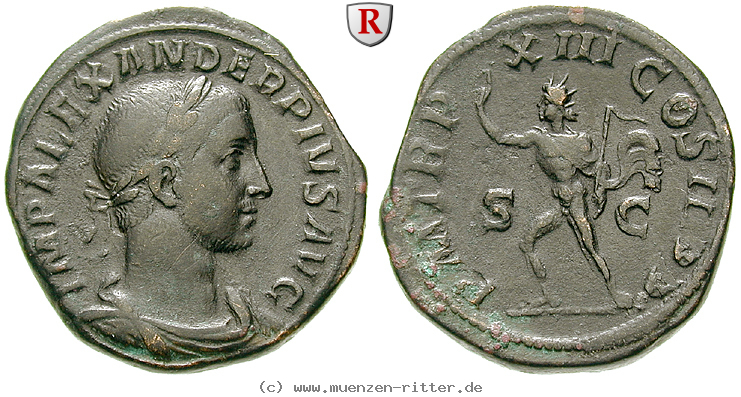Klicken Sie auf das Bild um es auf Ihrem Rechner zu speichern severus-alexander-sesterz/49044.jpg