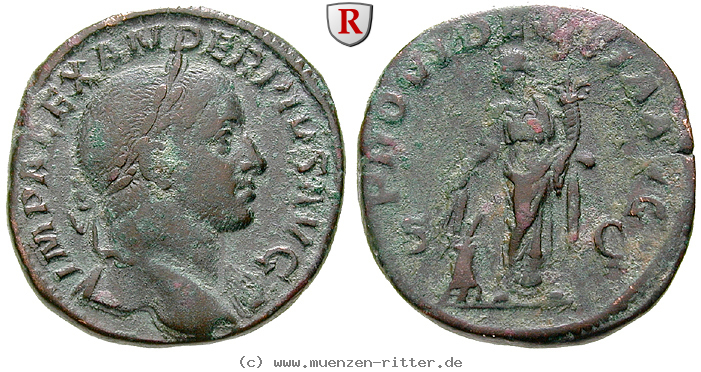Klicken Sie auf das Bild um es auf Ihrem Rechner zu speichern severus-alexander-sesterz/86299.jpg