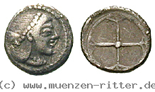 Klicken Sie auf das Bild um es auf Ihrem Rechner zu speichern sizilien-tyrannis-der-deinomeniden-obol/13577.jpg
