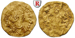 100615 Justinian I., Tremissis