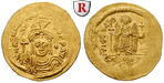 100621 Mauricius Tiberius, Solidus...