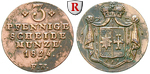 10063 Georg Heinrich, 3 Pfennig