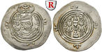 101235 Chosrau II., Drachme