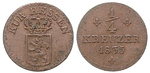 10136 Wilhelm II., 1/4 Kreuzer