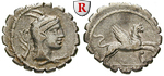 102465 L. Papius, Denar, serratus