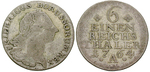 10255 Friedrich II., 1/6 Taler