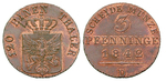 10284 Friedrich Wilhelm IV., 3 Pf...