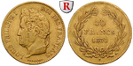 103111 Louis Philippe, 40 Francs