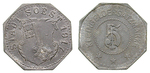 10369 Stadt Soest, 5 Pfennig