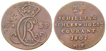 11757 Christian VII., 2 1/2 Schil...
