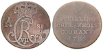 11758 Christian VII., 2 1/2 Schil...