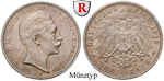 12113 Wilhelm II., 3 Mark
