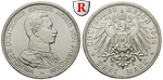 12125 Wilhelm II., 3 Mark