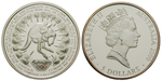 12553 Elizabeth II., 5 Dollars