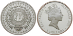 12556 Elizabeth II., 5 Dollars