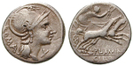 12883 L. Flaminius Chilo, Denar
