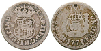 13046 Carlos III., 1/2 Real