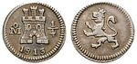 13241 Ferdinand VII., 1/4 Real