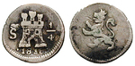 13290 Ferdinand VII., 1/4 Real