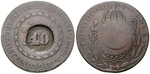 13819 Pedro II., 40 Reis