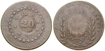 13827 Pedro II., 20 Reis