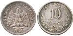 14057 Republik, 10 Centavos