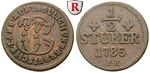 14589 Karl Theodor, 1/2 Stüber
