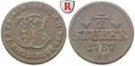 14591 Karl Theodor, 1/2 Stüber