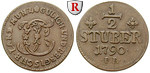 14592 Karl Theodor, 1/2 Stüber