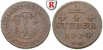 14599 Karl Theodor, 1/4 Stüber