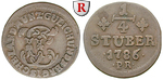 14601 Karl Theodor, 1/4 Stüber