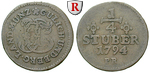 14603 Karl Theodor, 1/4 Stüber