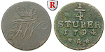 14648 Friedrich Wilhelm III., 1/4...