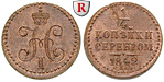 16429 Nikolaus I., 1/4 Kopeke